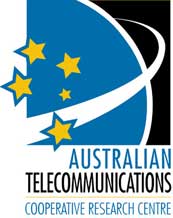 australia telecommunications cooperative research centre logo